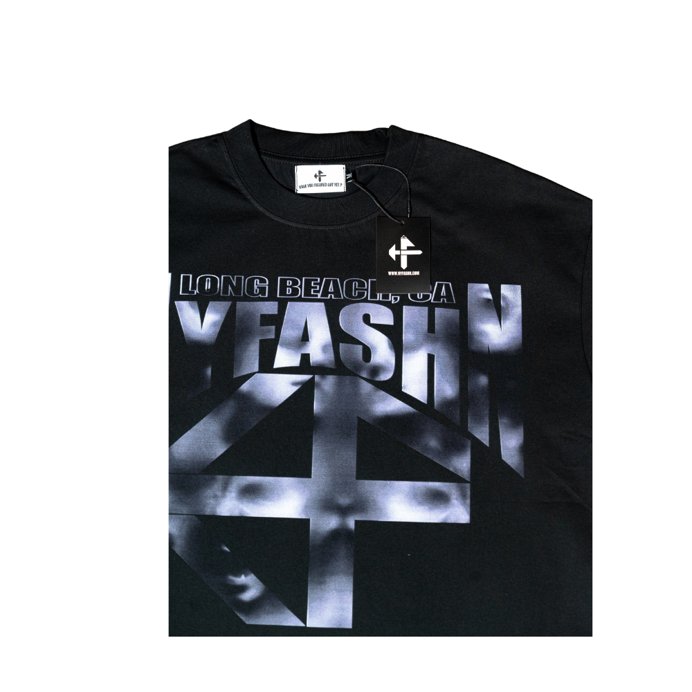 Hyfashn Psychosis Black Oversized T Shirt