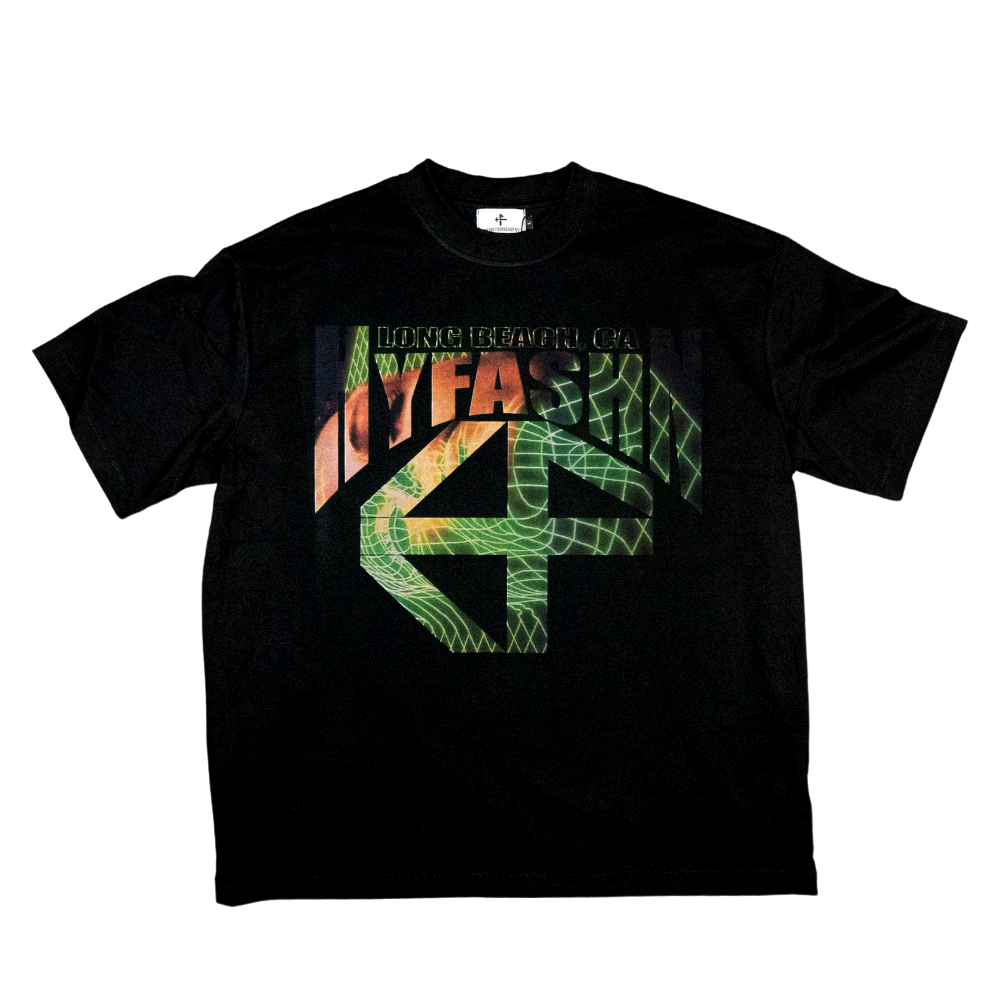 Hyfashn The Matrix Black Oversized T Shirt